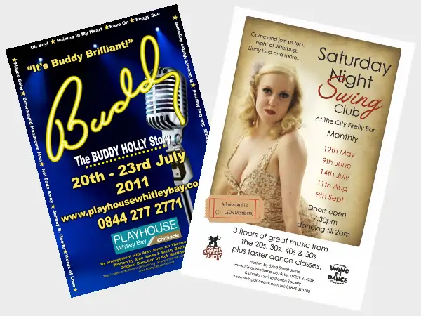 Custom printed posters